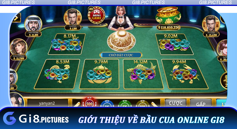 Giới thiệu về Bầu Cua Online GI8