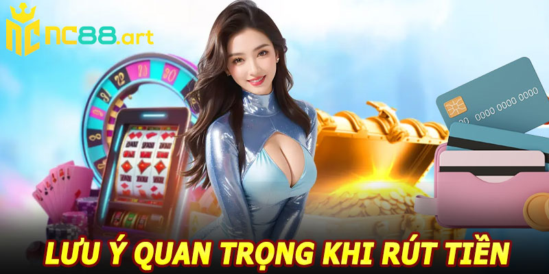 Lưu ý quan trọng khi rút tiền NC88