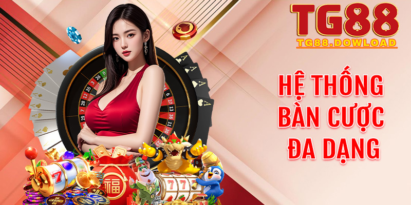 Hệ thống bàn cược đa dạng: Từ bàn chơi thử đến phòng VIP triệu đô